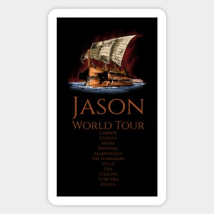 Jason World Tour - Ancient Greek Mythology - The Argonauts Magnet